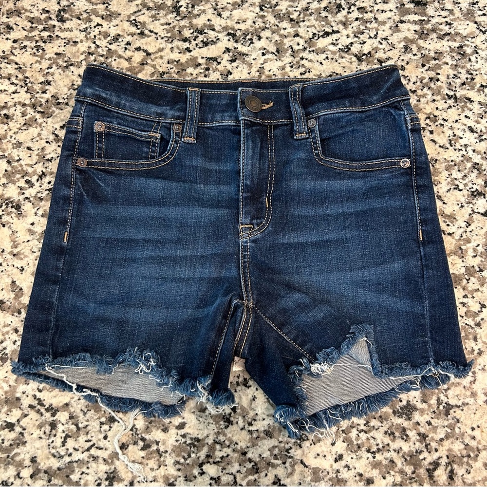 American Eagle High Rise Stretch Shorts 2